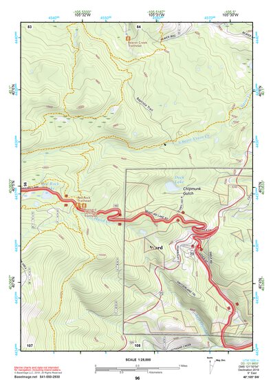 40105SW Page 96 Estes Park Topo Preview 1