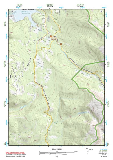 40105SW Page 103 Estes Park Topo Preview 1