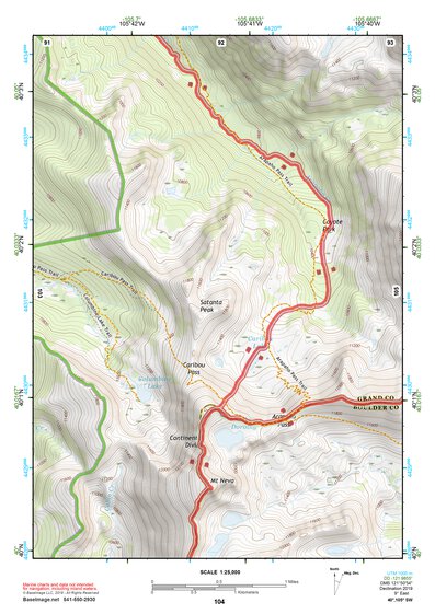 40105SW Page 104 Estes Park Topo Preview 1