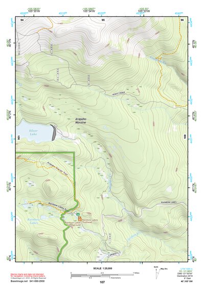 40105SW Page 107 Estes Park Topo Preview 1