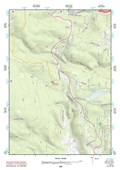 40105SW Page 108 Estes Park Topo Preview 1