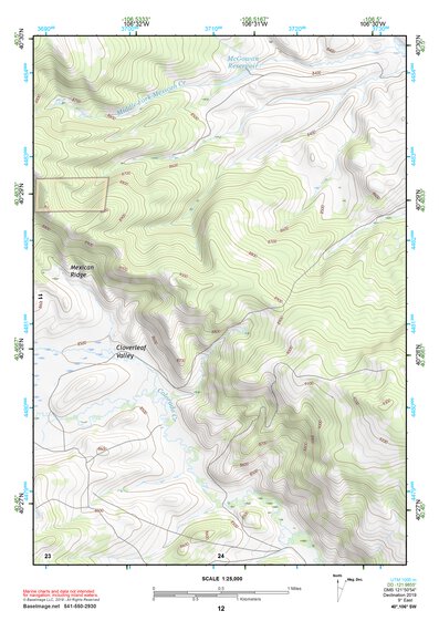 40106SW Page 12 Steamboat Springs Topo Preview 1