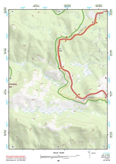 40106SW Page 44 Steamboat Springs Topo Preview 1