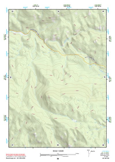 40106SW Page 56 Steamboat Springs Topo Preview 1