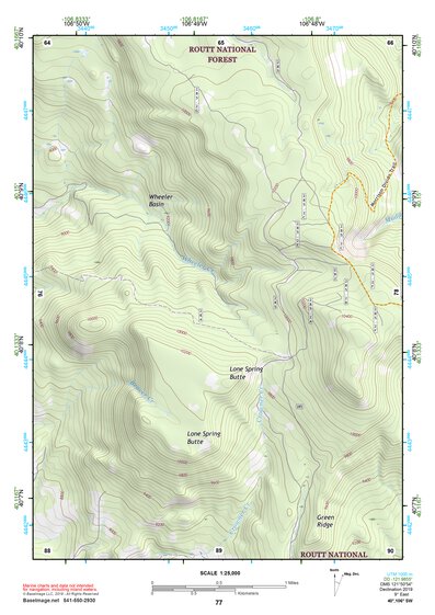 40106SW Page 77 Steamboat Springs Topo Preview 1