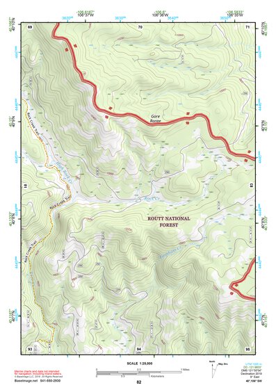 40106SW Page 82 Steamboat Springs Topo Preview 1