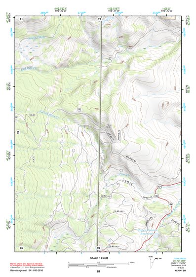 40106SW Page 84 Steamboat Springs Topo Preview 1