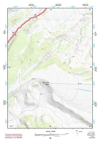 40106SW Page 86 Steamboat Springs Topo Preview 1