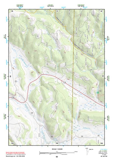 40106SW Page 93 Steamboat Springs Topo Preview 1