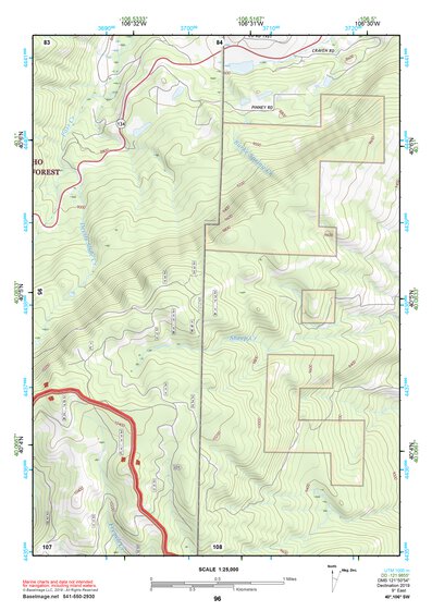40106SW Page 96 Steamboat Springs Topo Preview 1