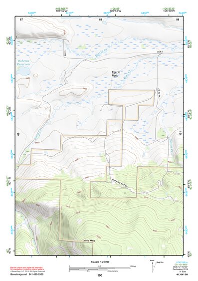 40106SW Page 100 Steamboat Springs Topo Preview 1