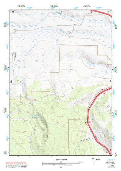 40106SW Page 101 Steamboat Springs Topo Preview 1