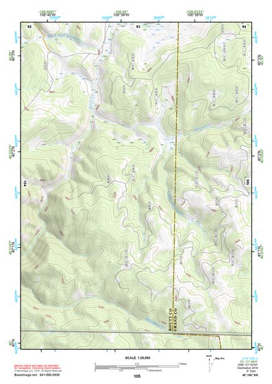 40106SW Page 105 Steamboat Springs Topo Preview 1