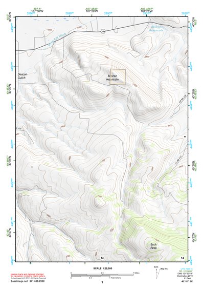 40107SE Page 1 Meeker Topo Preview 1