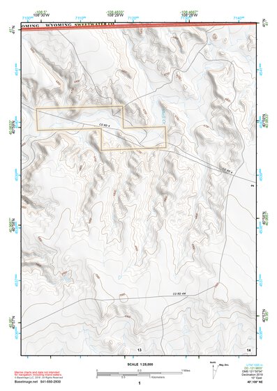 40108NE Page 1 Canyon Of Lodore Topo Preview 1