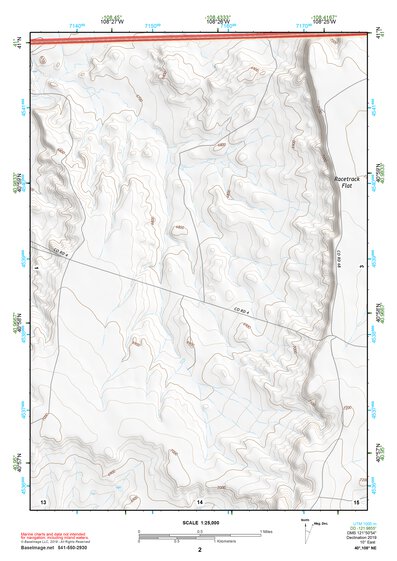 40108NE Page 2 Canyon Of Lodore Topo Preview 1