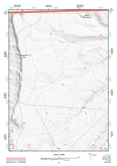 40108NE Page 3 Canyon Of Lodore Topo Preview 1