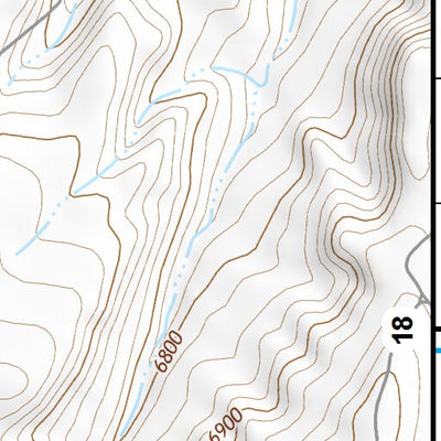 40108NE Page 17 Canyon Of Lodore Topo Preview 3