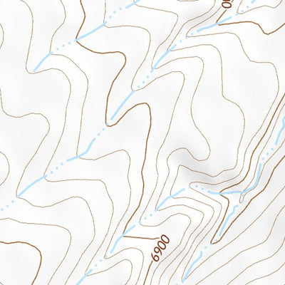 40108NE Page 18 Canyon Of Lodore Topo Preview 2
