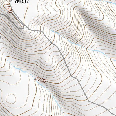 40108NE Page 25 Canyon Of Lodore Topo Preview 2