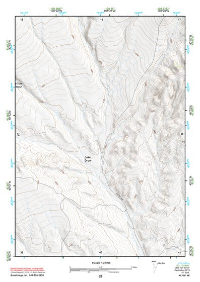 40108NE Page 28 Canyon Of Lodore Topo Preview 1