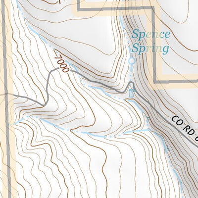 40108NE Page 30 Canyon Of Lodore Topo Preview 3