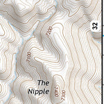 40108NE Page 31 Canyon Of Lodore Topo Preview 3