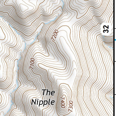 40108NE Page 31 Canyon Of Lodore Topo Preview 3