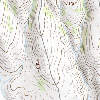 40108NE Page 42 Canyon Of Lodore Topo Preview 3