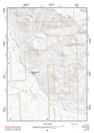 40108NE Page 48 Canyon Of Lodore Topo Preview 1