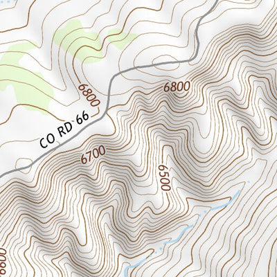 40108NE Page 55 Canyon Of Lodore Topo Preview 3