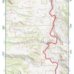 40108NE Page 98 Canyon Of Lodore Topo Preview 1