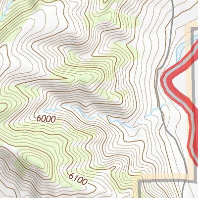 40108NE Page 98 Canyon Of Lodore Topo Preview 3