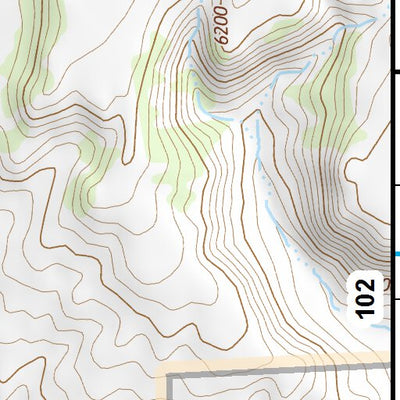 40108NE Page 101 Canyon Of Lodore Topo Preview 3