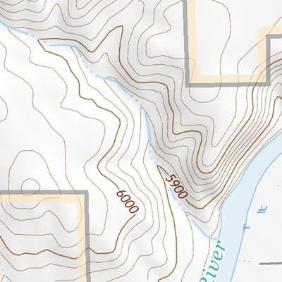 40108NE Page 103 Canyon Of Lodore Topo Preview 3