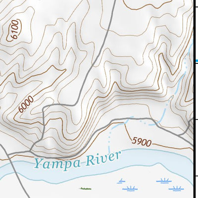 40108NE Page 106 Canyon Of Lodore Topo Preview 3
