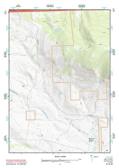 40108NW Page 1 Canyon Of Lodore Topo Preview 1