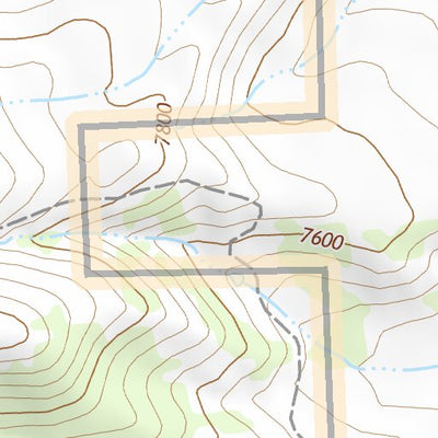 40108NW Page 5 Canyon Of Lodore Topo Preview 3