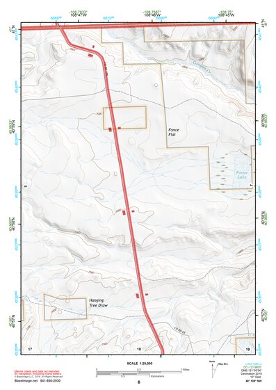 40108NW Page 6 Canyon Of Lodore Topo Preview 1