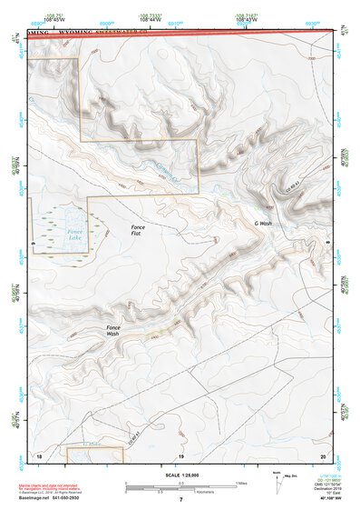 40108NW Page 7 Canyon Of Lodore Topo Preview 1