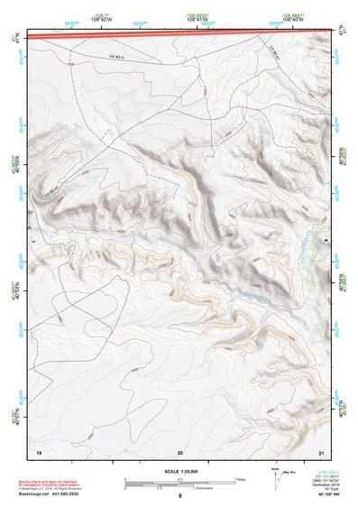 40108NW Page 8 Canyon Of Lodore Topo Preview 1