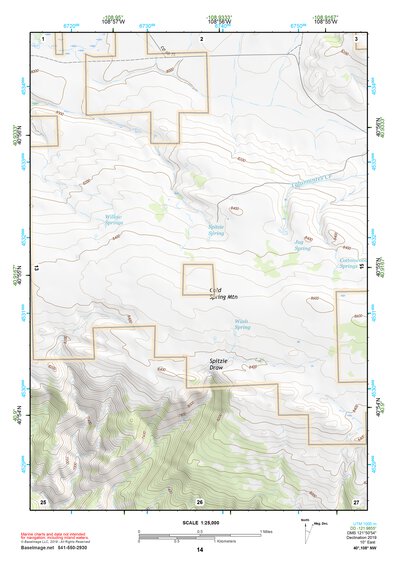 40108NW Page 14 Canyon Of Lodore Topo Preview 1