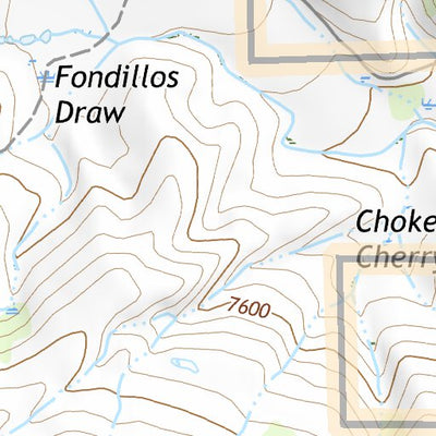 40108NW Page 16 Canyon Of Lodore Topo Preview 2