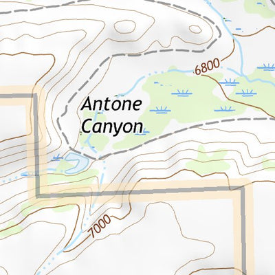 40108NW Page 18 Canyon Of Lodore Topo Preview 2