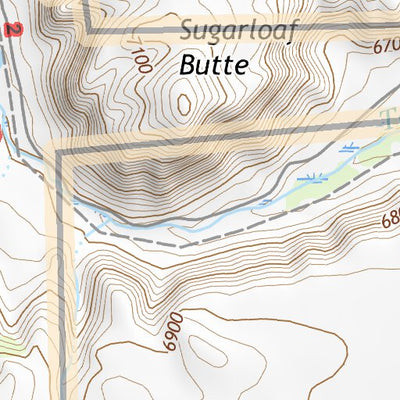 40108NW Page 19 Canyon Of Lodore Topo Preview 3