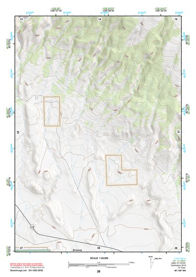 40108NW Page 26 Canyon Of Lodore Topo Preview 1