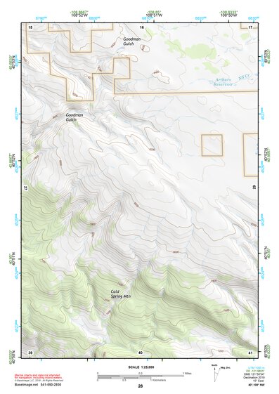 40108NW Page 28 Canyon Of Lodore Topo Preview 1