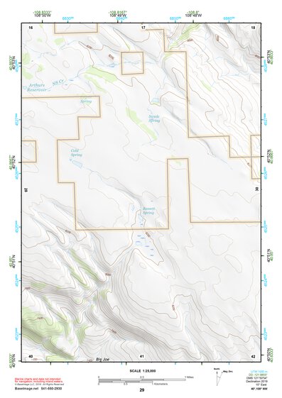 40108NW Page 29 Canyon Of Lodore Topo Preview 1