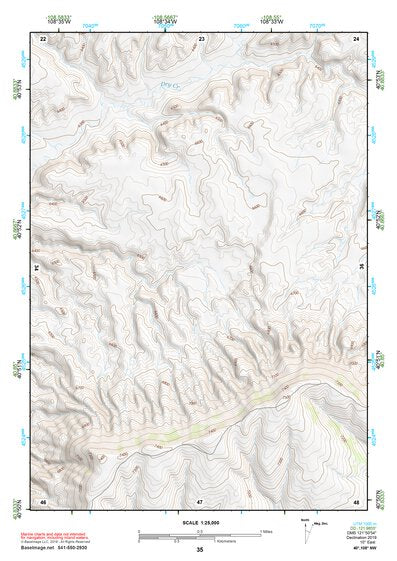 40108NW Page 35 Canyon Of Lodore Topo Preview 1
