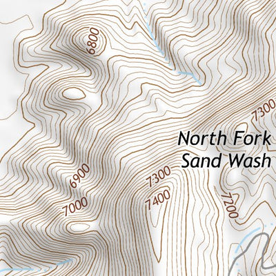 40108NW Page 36 Canyon Of Lodore Topo Preview 3